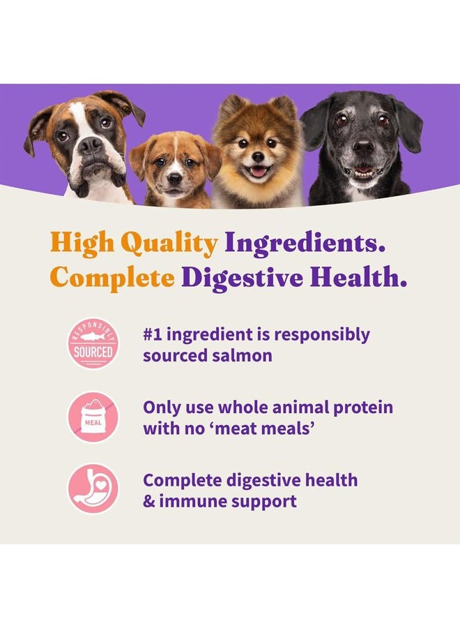 Halo Holistic Dog Food, Complete Digestive Health Wild-caught Salmon and Whitefish Recipe, Dry Dog Food Bag, Small Breed Formula, 10-lb Bag - Image 5