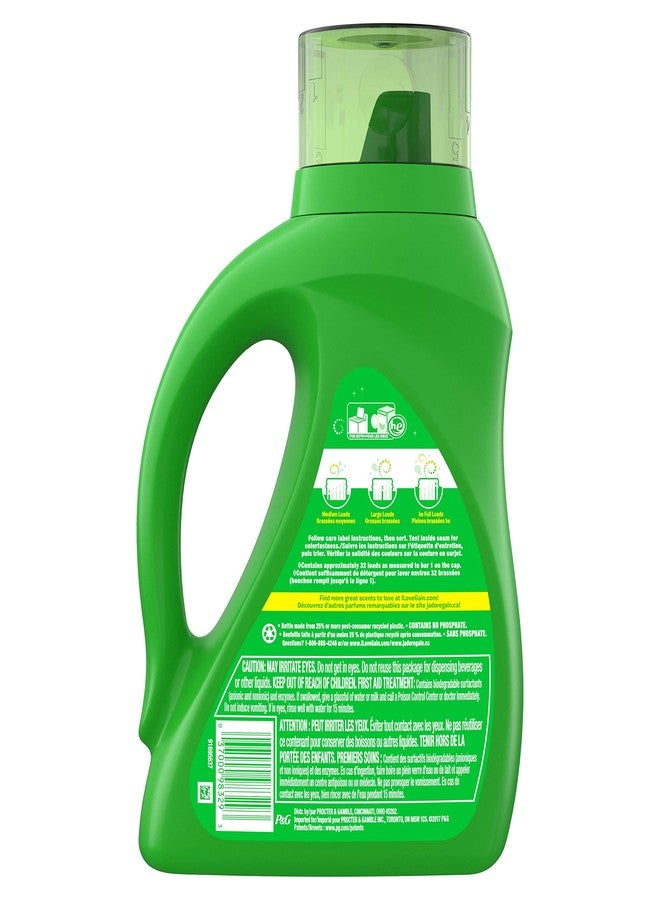 Gain + Aroma Boost Liquid Laundry Detergent with Febreze Freshness, Moonlight Breeze, 32 Loads 50 fl oz - Image 2