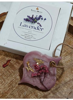 TRANQUIL MAKERS Tranquil Makers Wax Tablet Wardrobe Long Lasting Pack of 2 Air Freshener Bar Lavender Fragrance Handmade Scented Sachet for Closets Drawers Cupboard  - Image 4