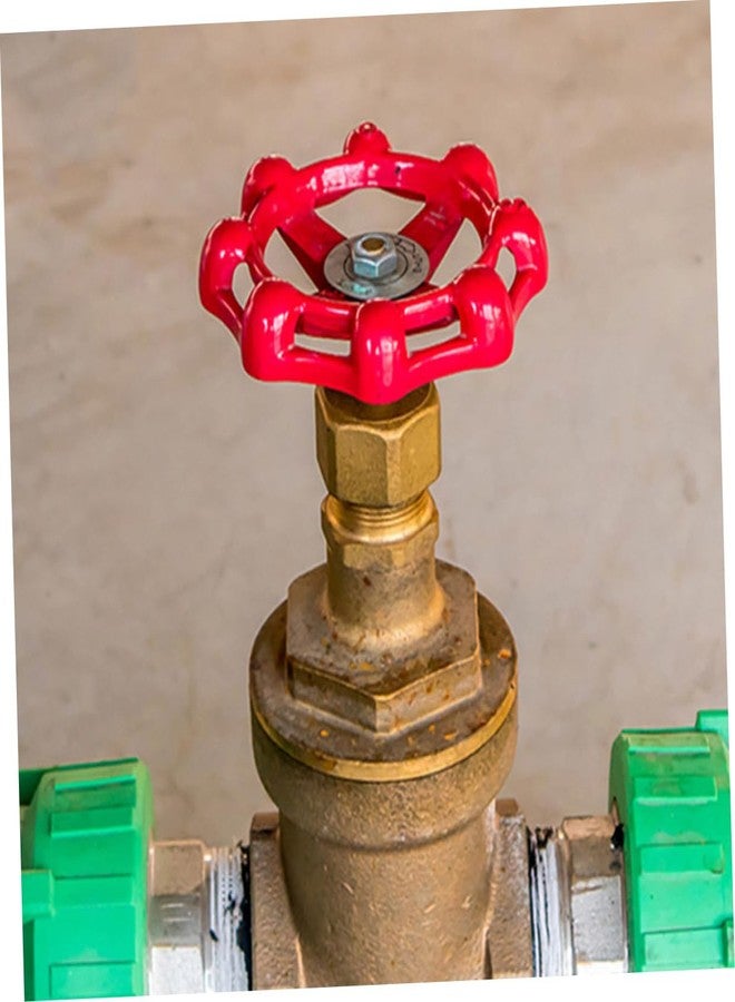 كالوري KALLORY 10 قطع مقبض صنبور خارجي بعجلة فتحة مربعة صمام إيقاف سهل الدوران بديل لأدوات التحكم في تركيب المياه - Image 4