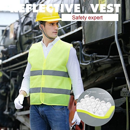 XOOL Emergency Warning Triangle Kit – Roadside Safety Kit with Reflective Warning Triangles, High-Visibility Safety Vests, Storage Bag & Gloves for Car Breakdowns & Emergencies - Image 5