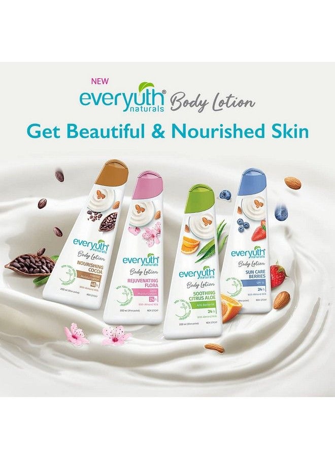 Everyuth Naturals - Body Lotion Rejuvenating Flora 200Ml - Image 1