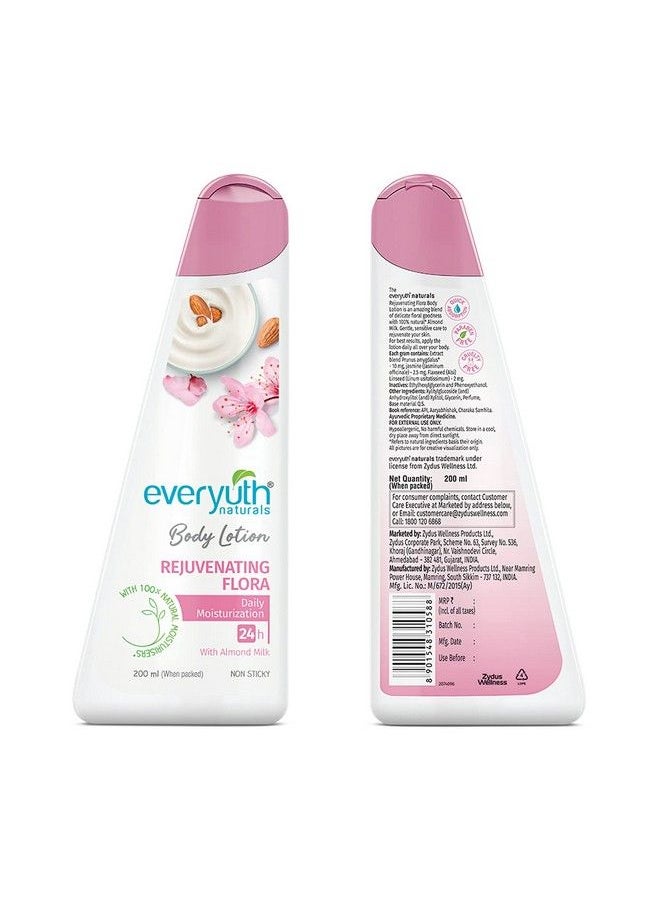 Everyuth Naturals - Body Lotion Rejuvenating Flora 200Ml - Image 1