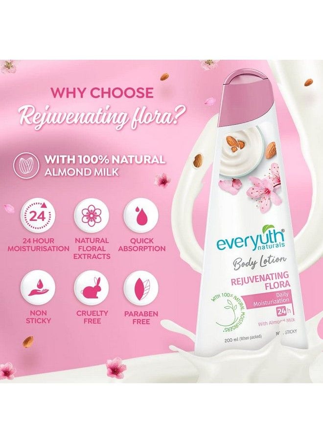 Everyuth Naturals - Body Lotion Rejuvenating Flora 200Ml - Image 1