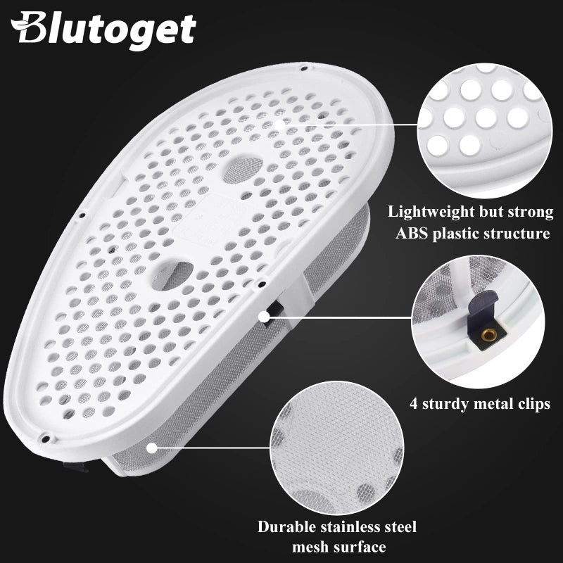Blutoget ترقية W10828351 شاشة فلتر الوبر للمجفف والتجويف من Blutoget - متوافق مع غسالة/مجفف الوبر كينمور ويرلبول القابل للتكديس - يستبدل 8531964 8531967 8531966 Ap5985829-1 سنة ضمان - Image 4