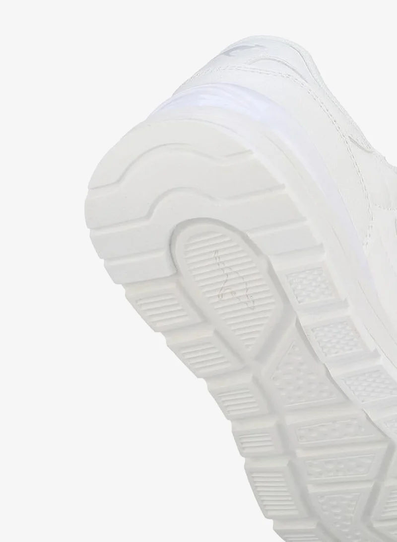 Kangaroos WHITE Kids Hook & Loop School Sports Shoes for Men | Best Price UAE