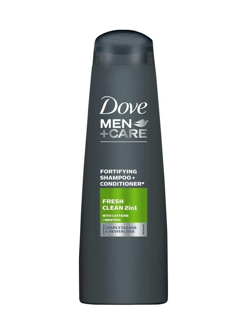 شامبو دوف للرجال + العناية بالنظافة المنعشة 2 في 1 250 مل