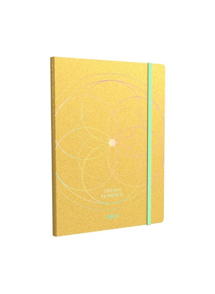 Collins Collins Dream Planner 2025 Diary B5 Week to View and Monthly Journal - Lifestyle Planner and Organiser for Productivity and Goal Setting - January to December - Weekly - Sunshine Yellow - DP1B53.45-25  - Image 1