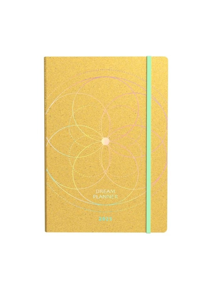 Collins Collins Dream Planner 2025 Diary B5 Week to View and Monthly Journal - Lifestyle Planner and Organiser for Productivity and Goal Setting - January to December - Weekly - Sunshine Yellow - DP1B53.45-25  - Image 3