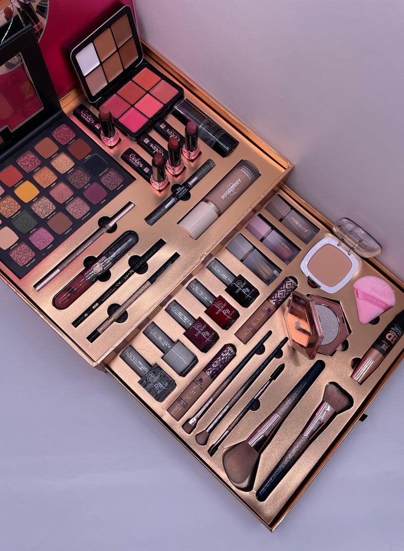 Generic Soft Rose Allc osmetics Products In One Box  - Image 4