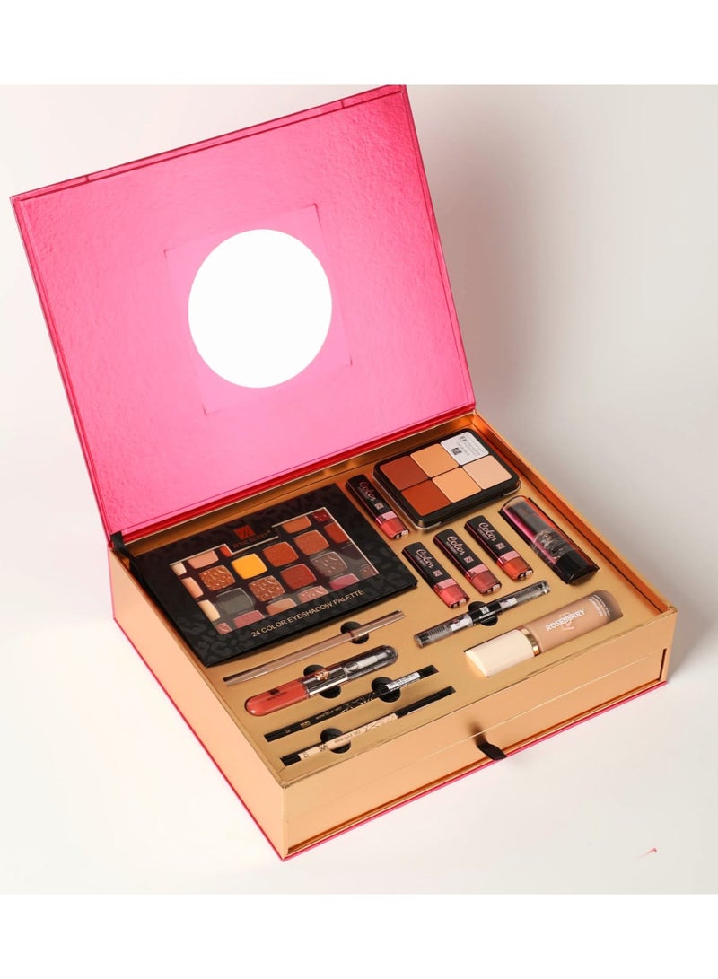 Generic Soft Rose Allc osmetics Products In One Box  - Image 2