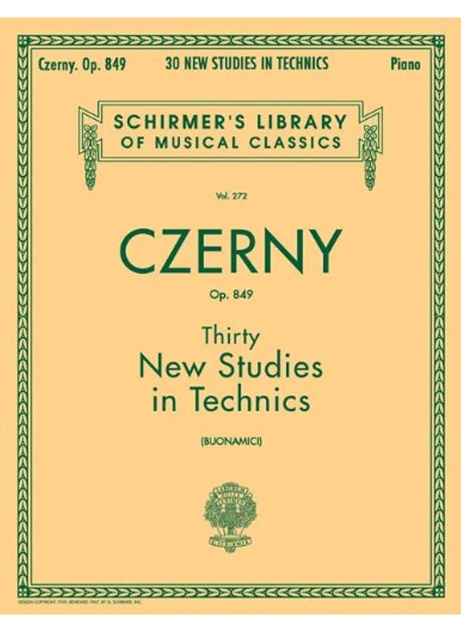 Thirty New Studies in Technics, Op. 849  - Image 1
