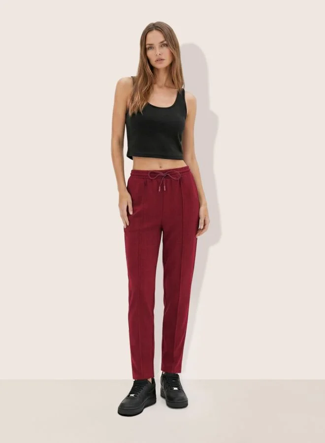 Freehand  Women Flared Solid High Rise Joggers  | Best Price UAE