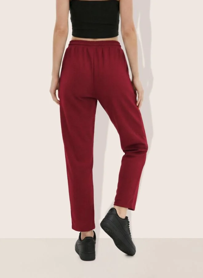 Freehand  Women Flared Solid High Rise Joggers  | Best Price UAE