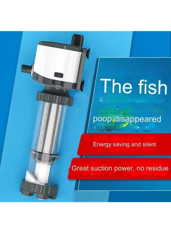 SUNSUN JFP-01 Fish Tank Filter 3 in 1 Circulation Pump Water Changer Separate Fish Fecal Collector - Image 2