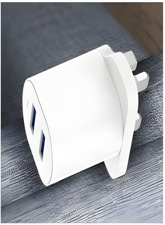 PROMASS original wall charger with two USB ports supports 20W fast charging, compatible with iPhone and all other phones,. - Image 3