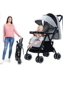 MAAS Lightweight Stroller with Compact Folding and Multi Position  Portable Handle Stroller Adaptable Stroller and Swivel Wheels  - Image 1