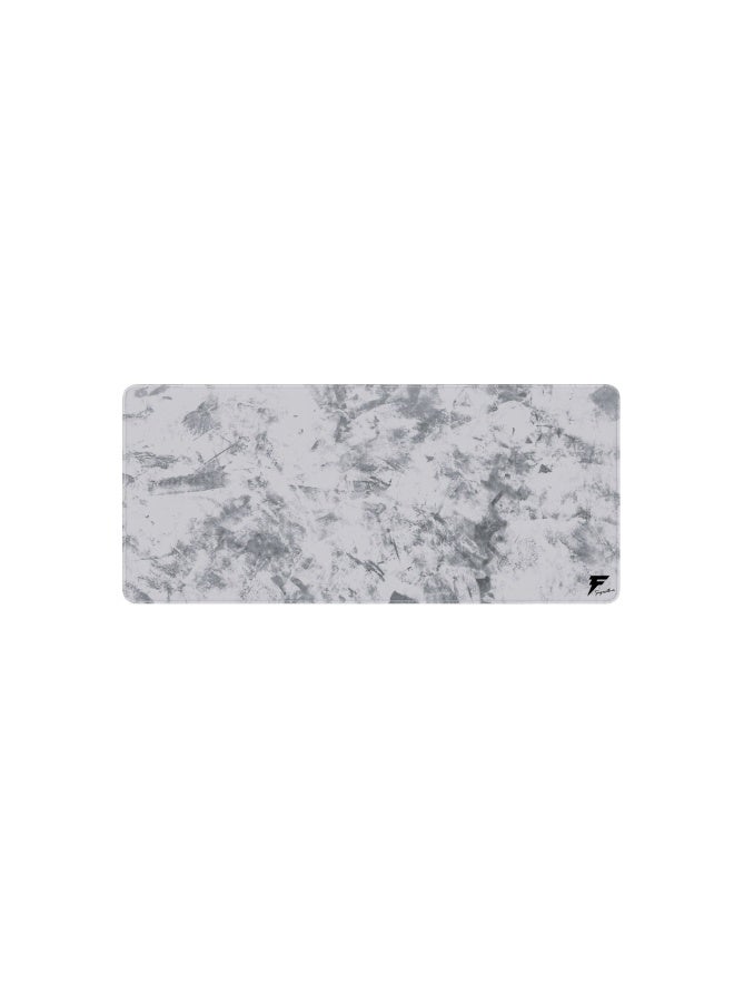 FORCEX Signature Light Gray Gaming Mousepad – Waterproof, Large Extended Non-Slip Pad with Smooth Precision Surface, Durable Design for Pro Gamers and Office Use - Image 1