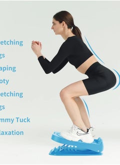 Excefore Calf Stretching Diagonal Board, Portable Solution for Calves, Hamstrings, and Buttocks, The calf stretching diagonal board helps you stretch leg muscles and tendons to relieve calf pressure  - Image 4