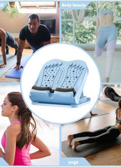 Excefore Calf Stretching Diagonal Board, Portable Solution for Calves, Hamstrings, and Buttocks, The calf stretching diagonal board helps you stretch leg muscles and tendons to relieve calf pressure  - Image 2