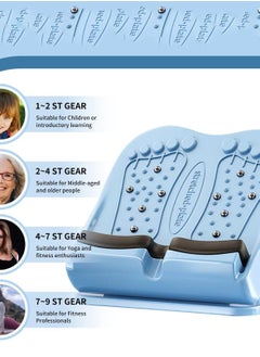 Excefore Calf Stretching Diagonal Board, Portable Solution for Calves, Hamstrings, and Buttocks, The calf stretching diagonal board helps you stretch leg muscles and tendons to relieve calf pressure  - Image 5