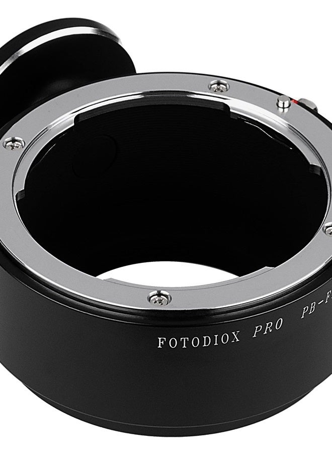Fotodiox محول عدسة برو، عدسة براكتكا ب (PB) إلى جسم كاميرا فوجي فيلم X (X-Mount)، لكاميرات فوجي فيلم X-Pro1، X-E1 - Image 2