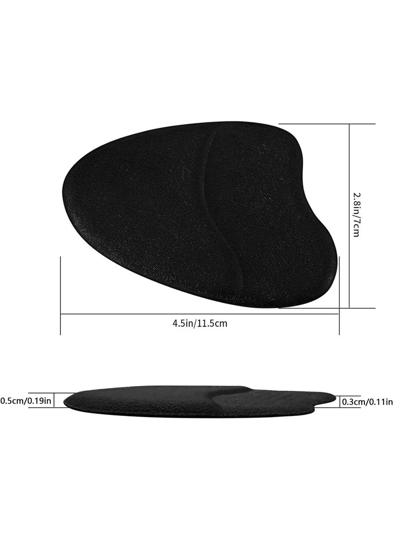 Meetion 4 Pairs Forefoot Cushion Inserts for Women Shoes, Non-Sliding Insole Pads for Open Toe,Shoe Pads for Women Shoes Too Big  - Image 2