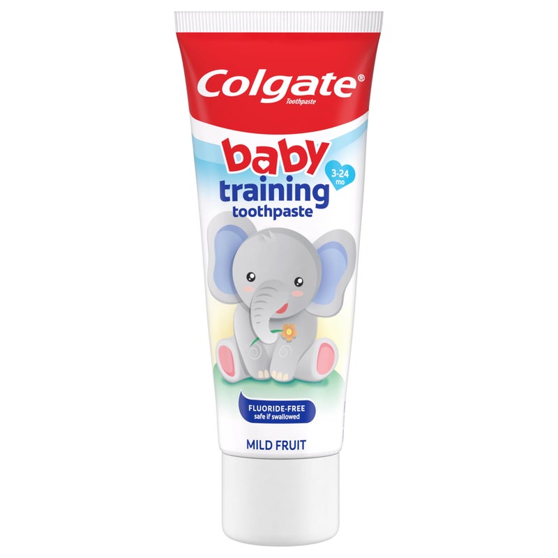 Colgate Baby Toothpaste and Toothbrush Kit, Mild Fruit Flavor, for Ages 3-24 Months - Image 5
