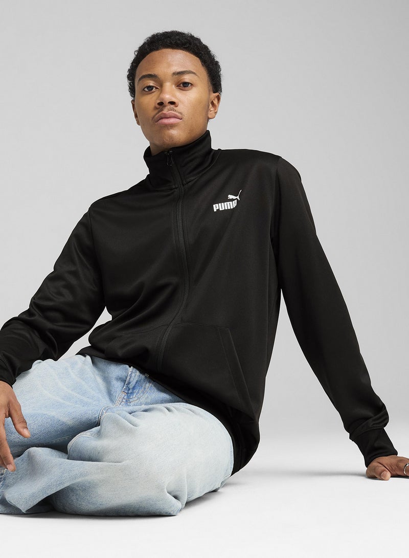 PUMA Essentials No. 1 Logo Poly Track Jacket - Image 1