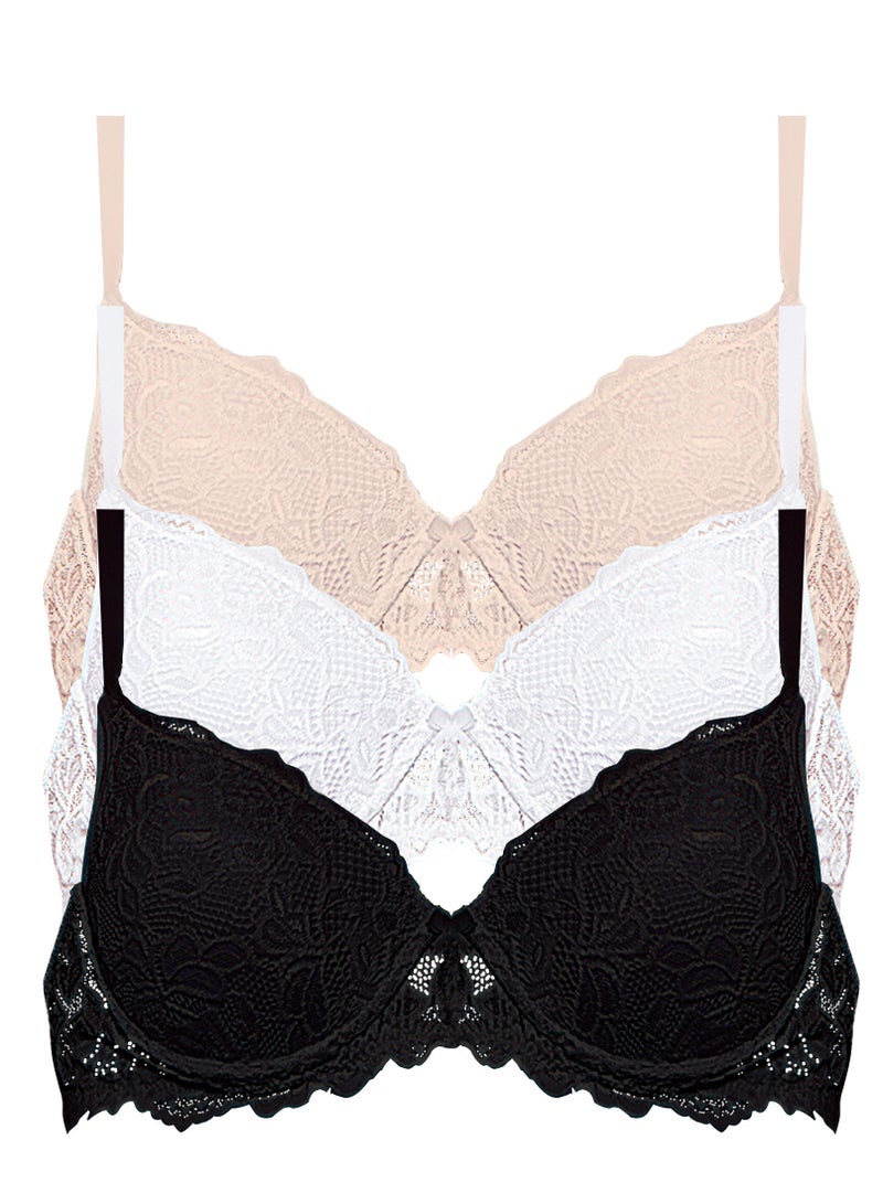 Dadoush LACE BRA WITH SOFT CUP  - Image 2