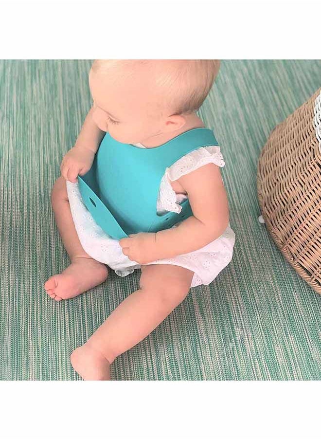 Minikoioi Flexi Baby Bib - Green  - Image 5
