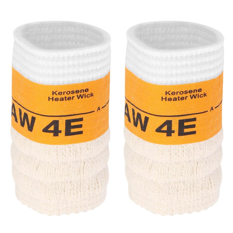 QCG Kerosene Heater Wick AW4E Compatible with Sengoku HMN-110 KeroHeat CTN-110 Heatmate HMN-110 Mega Heat MGN-110 Replace for American Wick #4E - 2 Pack - Image 1