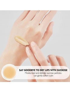 Hllozzi Exfoliating Lip Scrub Exfoliant for Dry Dark Lips to Lighten Lip Exfoliant Peel Scrub for Lightening and Brightening dark Lips for Men Women Sugar Repair Restoration Smooth Lip 15ml  - Image 3