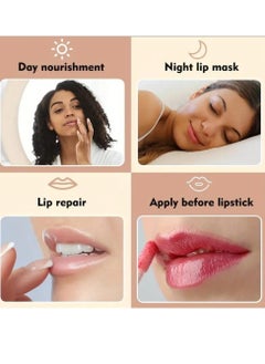 Hllozzi Exfoliating Lip Scrub Exfoliant for Dry Dark Lips to Lighten Lip Exfoliant Peel Scrub for Lightening and Brightening dark Lips for Men Women Sugar Repair Restoration Smooth Lip 15ml  - Image 5