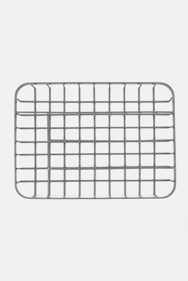 KitchenCraft Iron Wire Cutlery Tray, Grey - Image 3