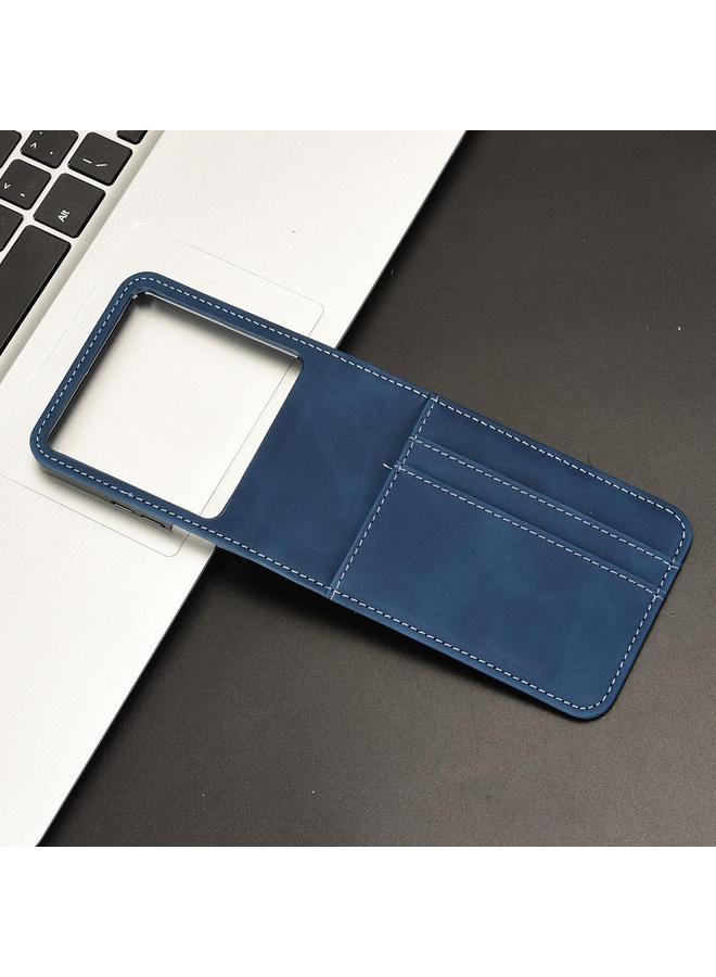 S-TOP Case For Infinix Zero Flip Skin-feeling Half-split Card Slot Folding Phone Case - Image 2