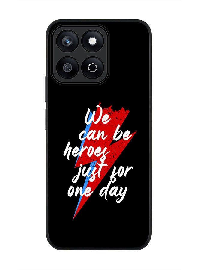 Stylizedd For Honor X7c 4G Case,Slim fit Camera Protection, Shockproof Thin Phone cover  - We can be heros - Image 1