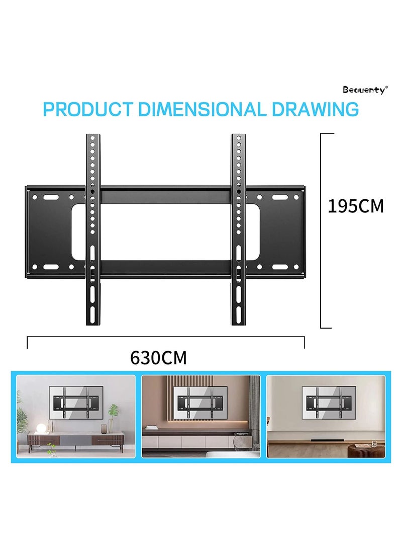 TV Wall Mount Bracket,40-80 Inch Large Size Flat Screen TVs, LCD, OLED, 4K TV Wall Bracket, Thickened TV Support With Installation Accessories - Image 2