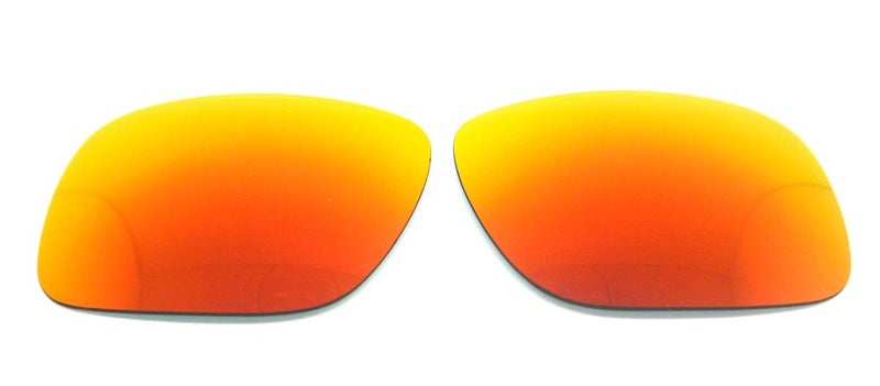NicelyFit عدسات استبدال مستقطبة NicelyFit لنظارات Oakley Holbrook الشمسية (مرآة حمراء نارية) - Image 2