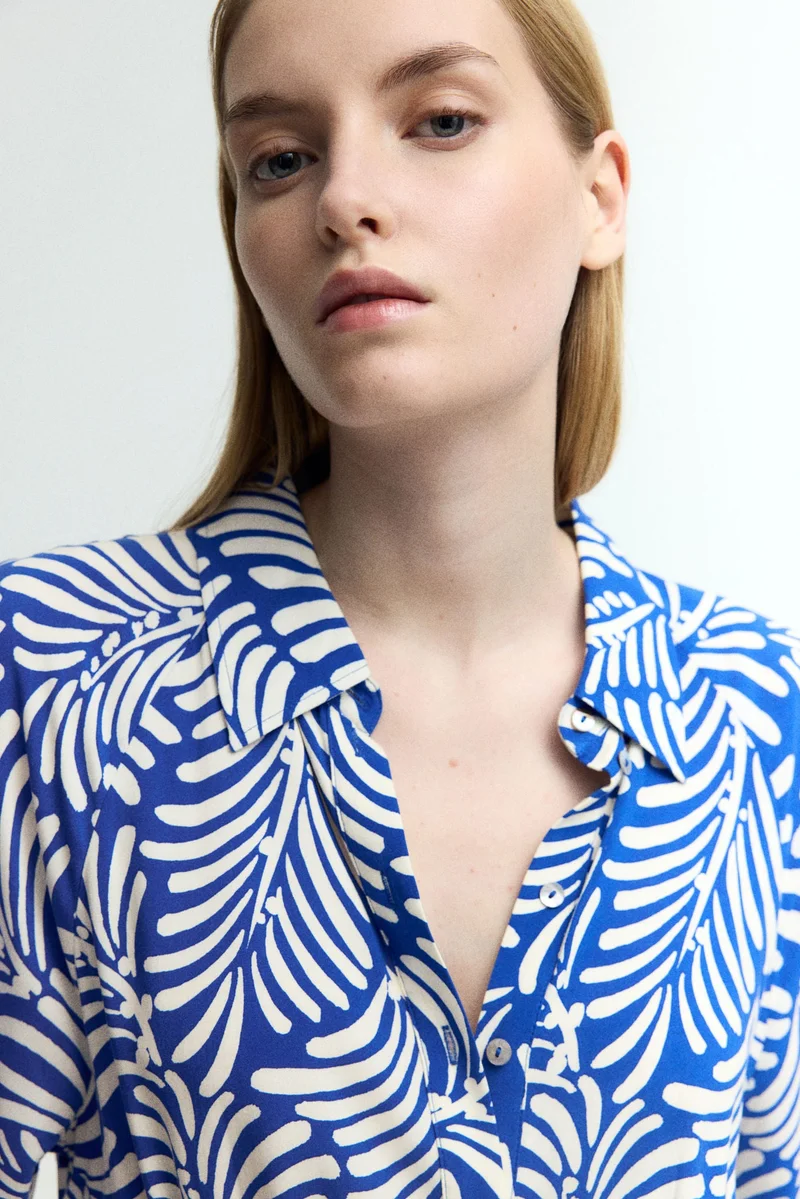 H&M Tie-belt shirt dress