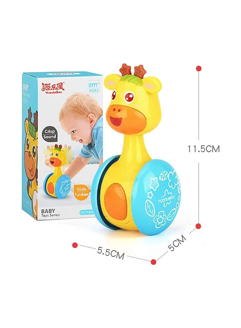 Cartoon Giraffe Cute Rattles Ring Bell toy  - Image 1