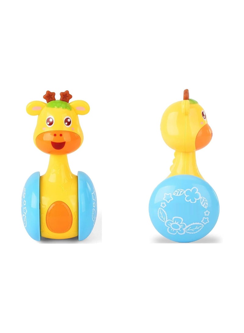 Cartoon Giraffe Cute Rattles Ring Bell toy  - Image 2
