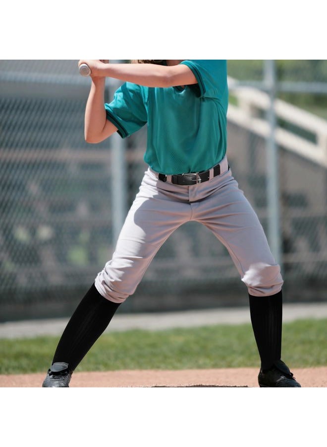 Dxhycc Youth Baseball Socks and Belt Combo Set Softball Baseball Socks and Belt Elastic Waist Belt for Youth Boys Girls - Image 5
