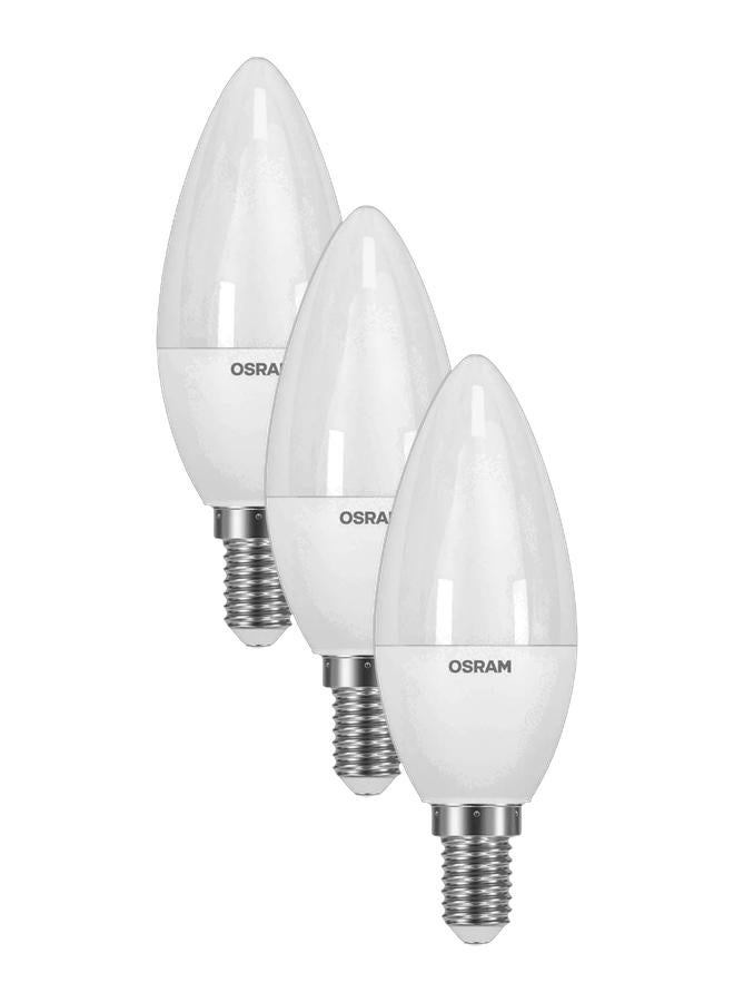 Osram LED Value E14 Classic B40 4.7W 2700K Warm White Frosted Non-Dimmable Energy-Saving LED Bulb - Image 1