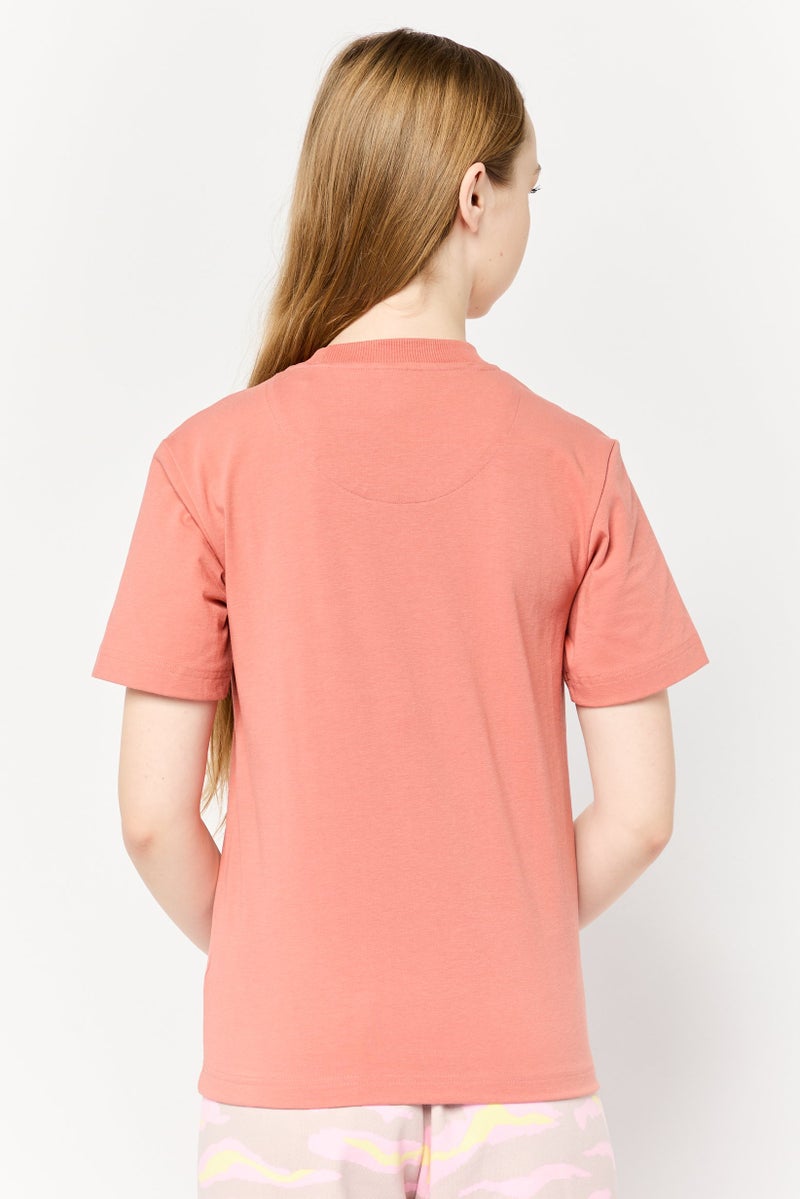 Adidas Adidas by Stella McCartney Women Sportswear Fit Short Sleeves Outdoor Top, Pink  - Image 4