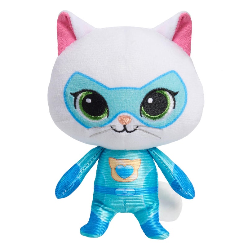 Just Play Disney Junior SuperKitties 6.5-inch Small Plush Stuffed Animal, Bitsy, Kitten, Kids Toys for Ages 2 Up by Just Play - Image 1
