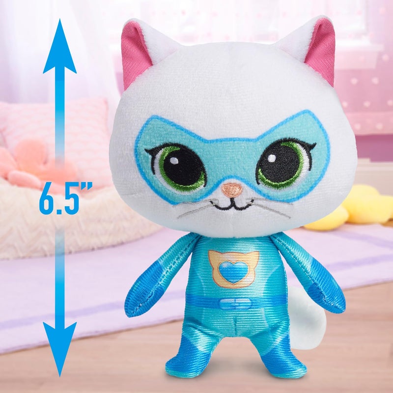 Just Play Disney Junior SuperKitties 6.5-inch Small Plush Stuffed Animal, Bitsy, Kitten, Kids Toys for Ages 2 Up by Just Play - Image 3