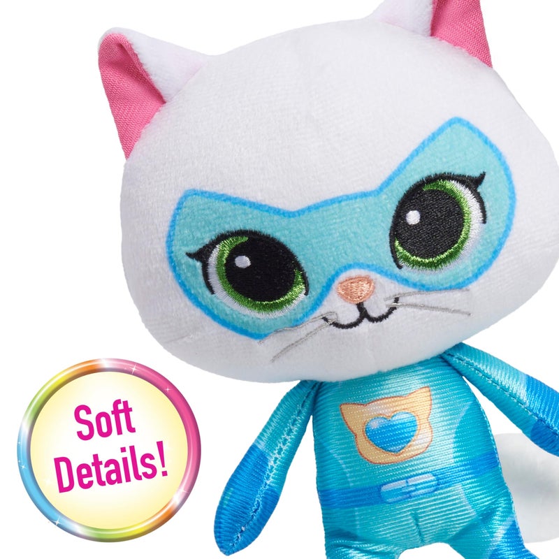 Just Play Disney Junior SuperKitties 6.5-inch Small Plush Stuffed Animal, Bitsy, Kitten, Kids Toys for Ages 2 Up by Just Play - Image 4