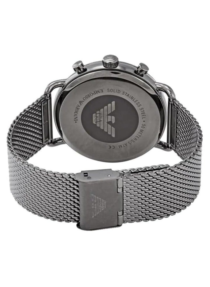 أرماني ساعة يد كوارتز كرونوغراف من امبوريو ارماني موديل AR11141، مع سوار بلون برونزي, برونزي، الرجال - Image 2