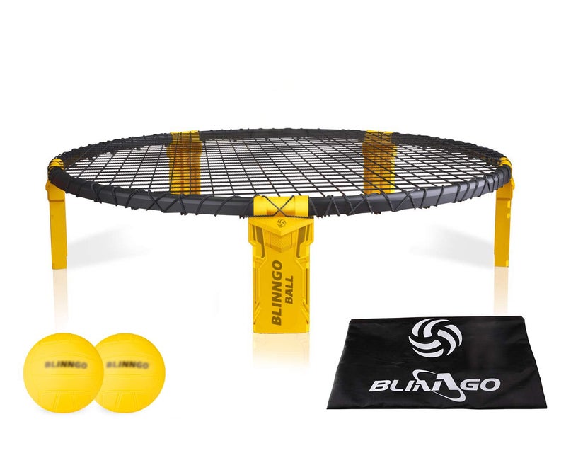 Mookis Mookis Blinngoball Spike Games Set Consisting Of Play Net, 3 Balls, Drawstring, Ball Pump With 1 Needle And Manual  - Image 1
